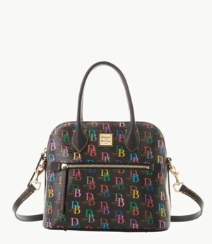 Black Dooney And Bourke DB75 Multi Domed Women's Crossbody Bags | 16VOQYBID