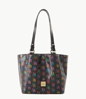 Black Dooney And Bourke DB75 Multi Small Flynn Women's Shoulder Bags | 43LDSHXBC