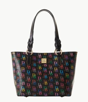 Black Dooney And Bourke DB75 Multi Small Nelly Women's Tote Bags | 56DBCEFAH