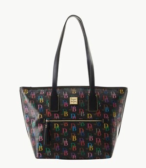 Black Dooney And Bourke DB75 Multi Small Women's Tote Bags | 62UOWIXEF