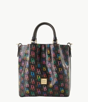 Black Dooney And Bourke DB75 Multi Small Barlow Women's Satchel Bags | 93YSGRXKW