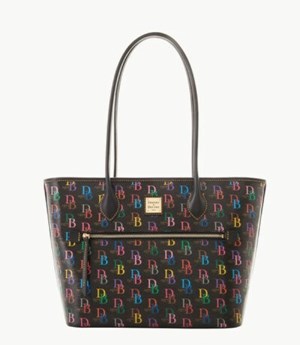 Black Dooney And Bourke DB75 Multi Women's Tote Bags | 48QUYFOVK