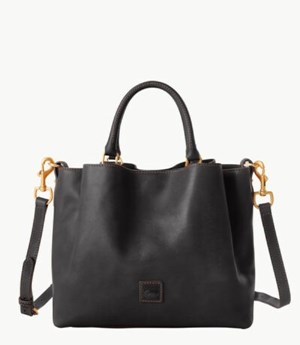 Black Dooney And Bourke Florentine Barlow Women's Satchel Bags | 94OVDGTJK