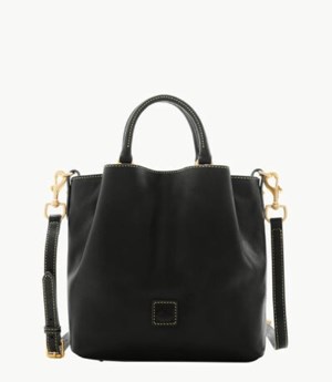 Black Dooney And Bourke Florentine Small Barlow Women's Satchel Bags | 23ISLDAVU