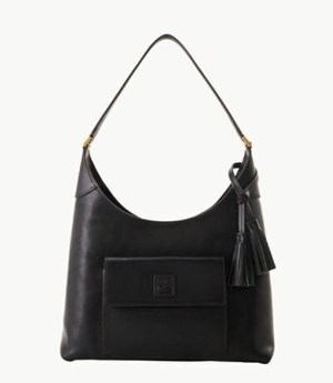 Black Dooney And Bourke Florentine Women's Hobo Bag | 49JGDQBXW