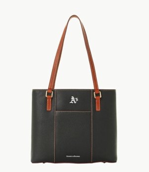 Black Dooney And Bourke MLB Athletics Small Lexington Women's Tote Bags | 60YRXWPSJ