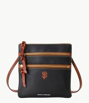 Black Dooney And Bourke MLB Giants Women's Crossbody Bags | 51LYHUTZI