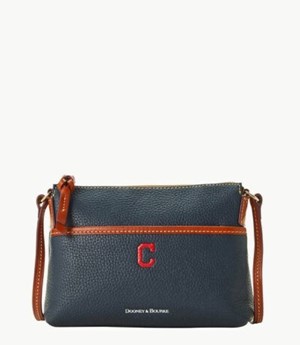 Black Dooney And Bourke MLB Indians Ginger Women's Crossbody Bags | 68MXQFHNE