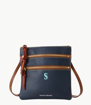 Black Dooney And Bourke MLB Mariners Women's Crossbody Bags | 57ZFWYLIK