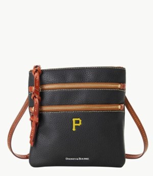 Black Dooney And Bourke MLB Pirates Women's Crossbody Bags | 67KGPRTQM