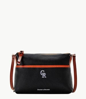 Black Dooney And Bourke MLB Rockies Ginger Women's Crossbody Bags | 29NIRKYZM