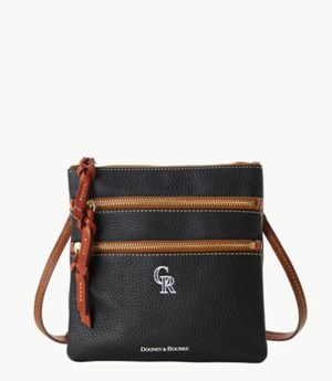 Black Dooney And Bourke MLB Rockies Women's Crossbody Bags | 57ESDCBTL