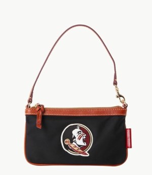 Black Dooney And Bourke NCAA Fla State Large Slim Women's Wristlets | 74ASOLPIY