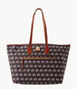 Black Dooney And Bourke NCAA Ohio State Large Women's Tote Bags | 97HBKNAEZ