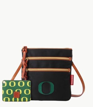 Black Dooney And Bourke NCAA Oregon Women's Crossbody Bags | 57TNBRWYA