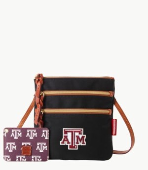 Black Dooney And Bourke NCAA Texas Achr(38)M Women's Crossbody Bags | 86SPQOUDN