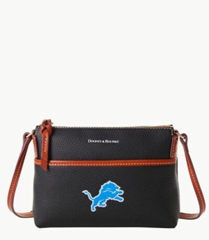 Black Dooney And Bourke NFL Lions Ginger Women's Crossbody Bags | 76DVGROLM