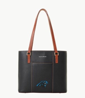 Black Dooney And Bourke NFL Panthers Small Lexington Women's Tote Bags | 54MTKENPZ