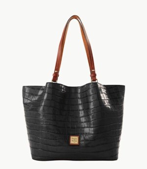 Black Dooney And Bourke Oakdale Flynn Women's Tote Bags | 07JLYWCSI