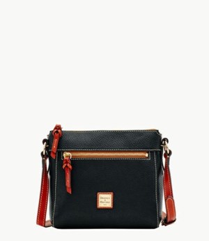 Black Dooney And Bourke Pebble Grain Allison Women's Crossbody Bags | 14YMONEDW