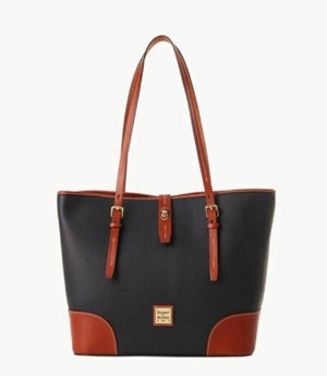 Black Dooney And Bourke Pebble Grain Dover Women's Tote Bags | 87NUPQKZT