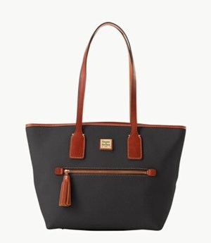 Black Dooney And Bourke Pebble Grain Small Women's Tote Bags | 12AQLZTEM