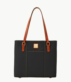 Black Dooney And Bourke Pebble Grain Small Lexington Women's Tote Bags | 29RFJBKAU