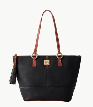 Black Dooney And Bourke Pebble Grain Small Tobi Women's Tote Bags | 90PZXNRFE