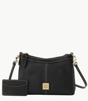 Black Dooney And Bourke Pebble Grain Women's Crossbody Bags | 05HZVOCQR