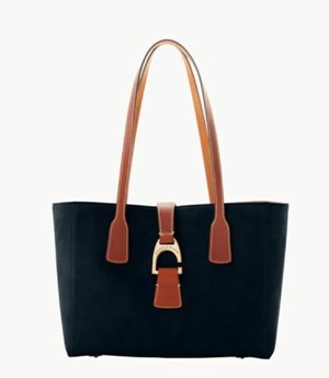 Black Dooney And Bourke Suede Small Shannon Women's Tote Bags | 03OVRXTKY