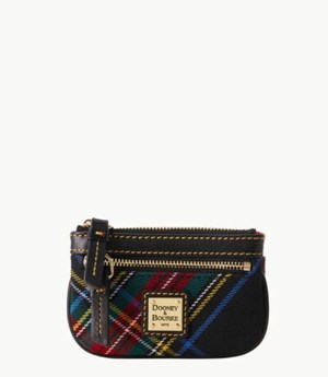 Black Dooney And Bourke Tartan Small Women's Wallets | 54JTFXMVS