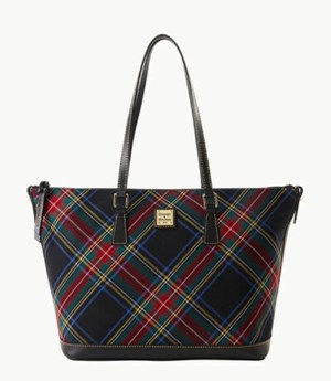 Black Dooney And Bourke Tartan Women's Tote Bags | 03JSIAXPR