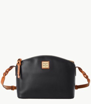 Black Dooney And Bourke Wexford Leather Penny Women's Crossbody Bags | 17KGDAYIR