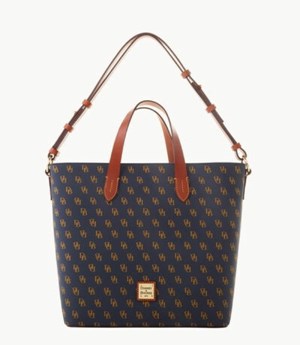 Blue Dooney And Bourke Gretta Lilliana Women's Shoulder Bags | 52WJUFGOP