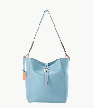 Blue Dooney And Bourke Henrys Tulip Women's Shoulder Bags | 12YKGIXBR