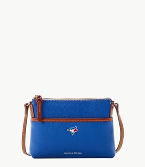 Blue Dooney And Bourke MLB Blue Jays Ginger Women's Crossbody Bags | 54HYLJVNA