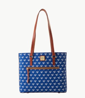 Blue Dooney And Bourke MLB Blue Jays Women's Shopper Bag | 67YPRLSUI