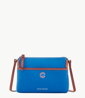 Blue Dooney And Bourke MLB Cubs Ginger Women's Crossbody Bags | 28LPOHTZD