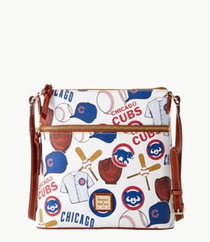 Blue Dooney And Bourke MLB Cubs Women's Crossbody Bags | 01VHLKEDF