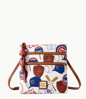 Blue Dooney And Bourke MLB Cubs Women's Crossbody Bags | 59EOABMTN