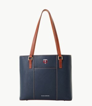 Blue Dooney And Bourke MLB Twins Small Lexington Women's Tote Bags | 37XRCPWST