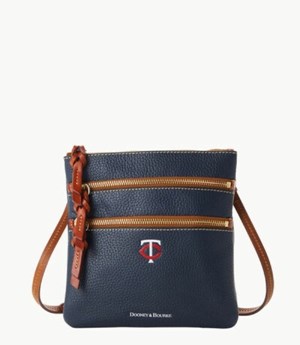 Blue Dooney And Bourke MLB Twins Women's Crossbody Bags | 53WZEPQSH