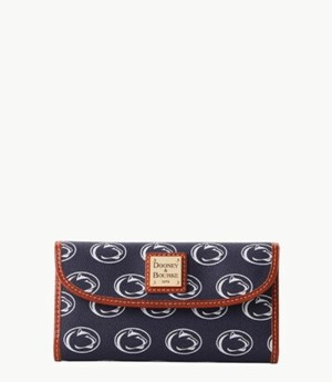 Blue Dooney And Bourke NCAA Penn State Cont Women's Wallets | 03DKOWTHY