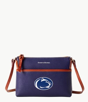 Blue Dooney And Bourke NCAA Penn State Ginger Women's Crossbody Bags | 32VZWJYAP