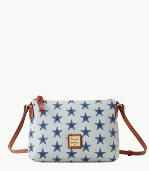 Blue Dooney And Bourke NFL Cowboys Women's Crossbody Bags | 76ZNJHSVR