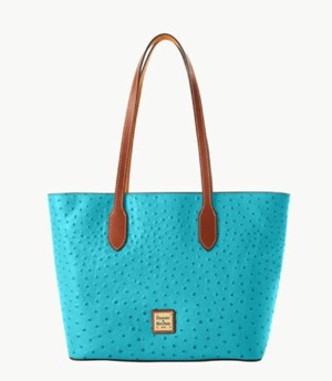 Blue Dooney And Bourke Ostrich Women's Tote Bags | 04BZTLIWE