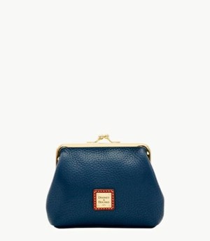 Blue Dooney And Bourke Pebble Grain Large Women's Purses | 39RHBGCVZ