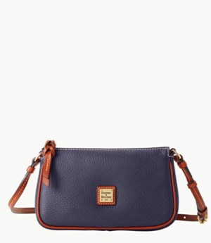 Blue Dooney And Bourke Pebble Grain Lexi Women's Crossbody Bags | 85BZOKSUG