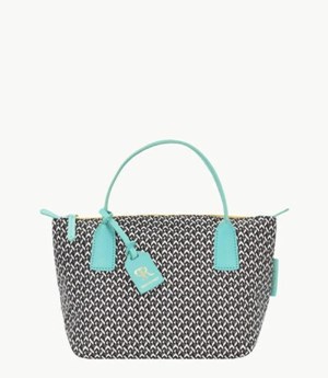 Blue Dooney And Bourke Roberta Pieri Tatami Fun Mini Robertina Women's Tote Bags | 53AYMCSNL