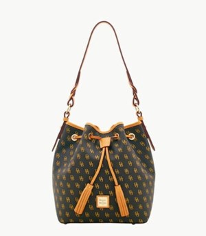 Brown Dooney And Bourke Blakely Tasha Women's Shoulder Bags | 35XIBVLTM